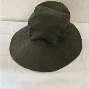 Banana Republic Olive Green Bucket Hat